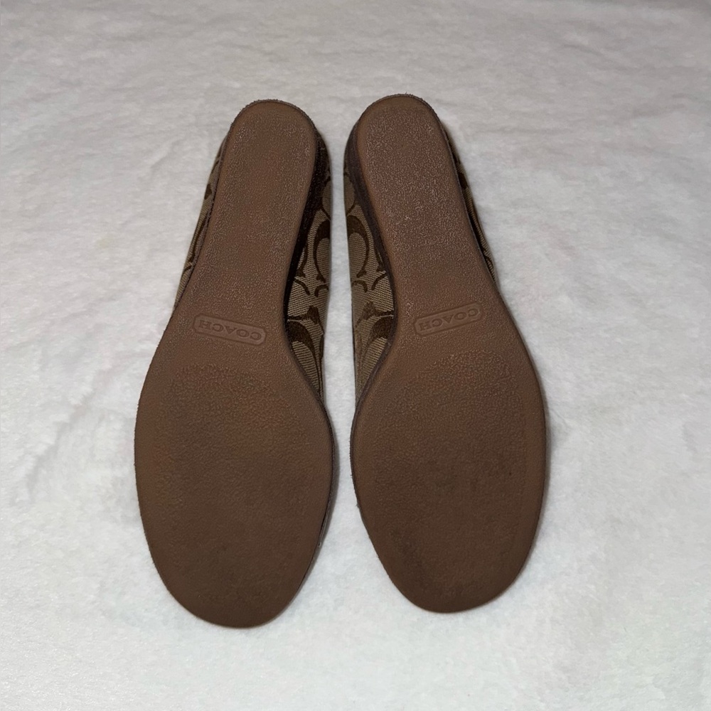 Coach Signature”Issy” Round Toe Wedge,Size-6.5 - Picture 8 of 12